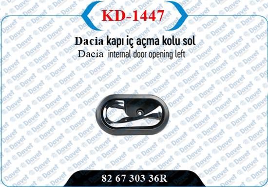 KAYA KD-1447 Kapi Ic Acma Kolu Sol Krom Logan